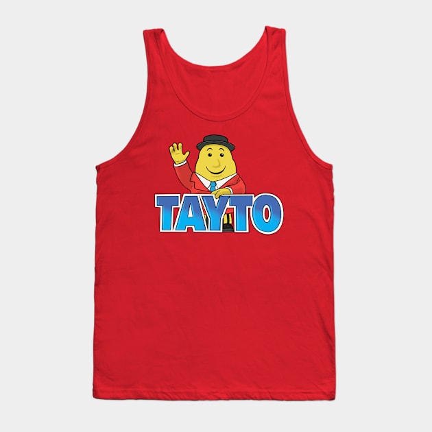 Waving Tayto Guy Tank Top by Sketchy